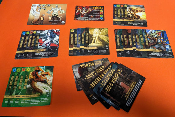 World Legends Any Hero Essentials promo pack of 36 different cards