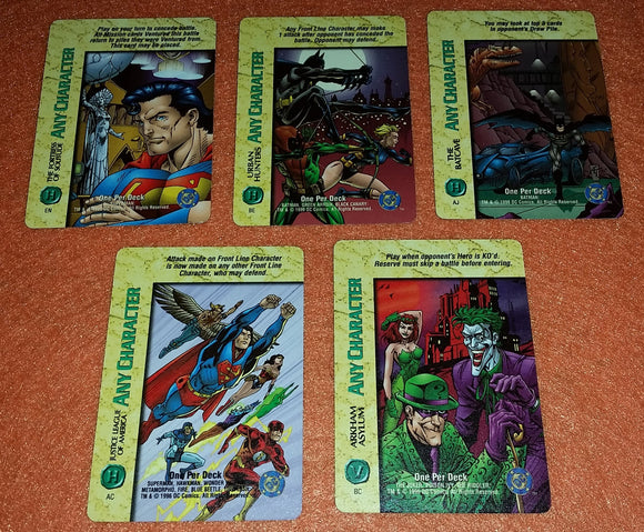 ANY CHARACTER DC SET of 5 -  No Deal with the Devil