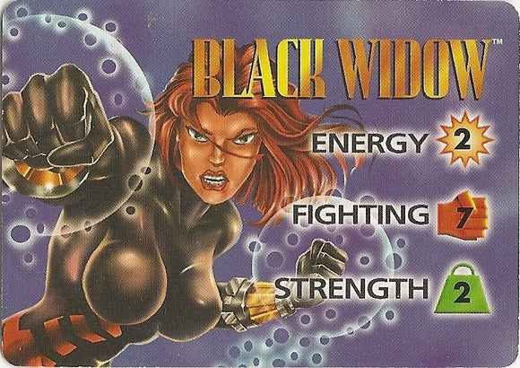 BLACK WIDOW  - Mission Control character - U