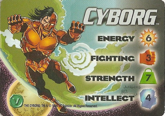 CYBORG  - DC character - R