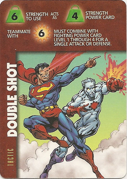 DOUBLE SHOT 6S 4S  6E F - JLA - U  Superman & Captain Atom