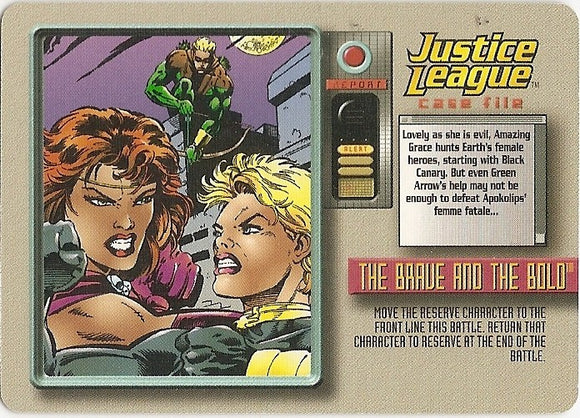 BRAVE AND THE BOLD EVENT - GREEN ARROW, BLACK CANARY, AMAZING GRACE - JLA - C