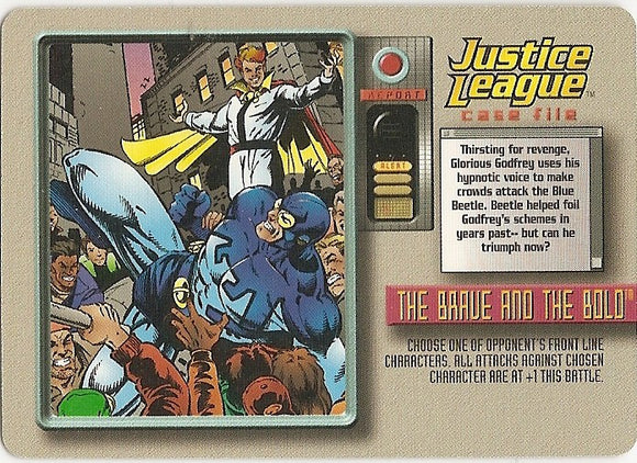 BRAVE AND THE BOLD EVENT - BLUE BEETLE VS. GLORIOUS GODFREY- JLA - C