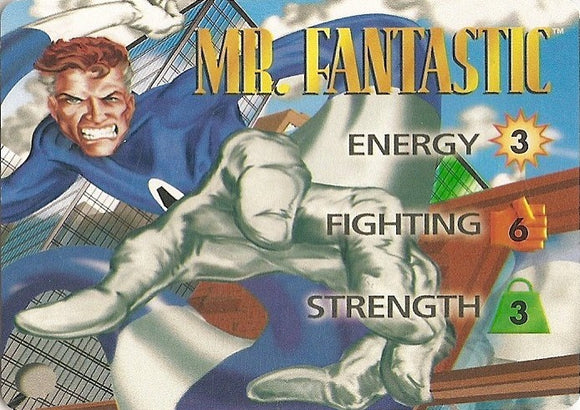 MR. FANTASTIC OP PLACARD PROMO character - X/R