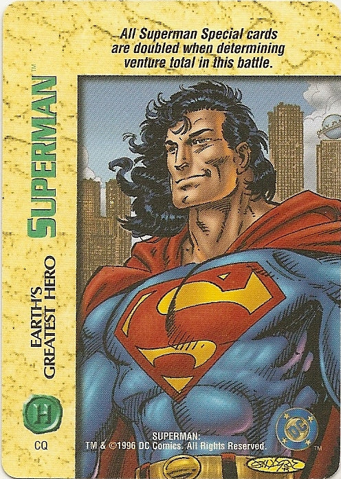 SUPERMAN - EARTH'S GREATEST HERO - DC - R