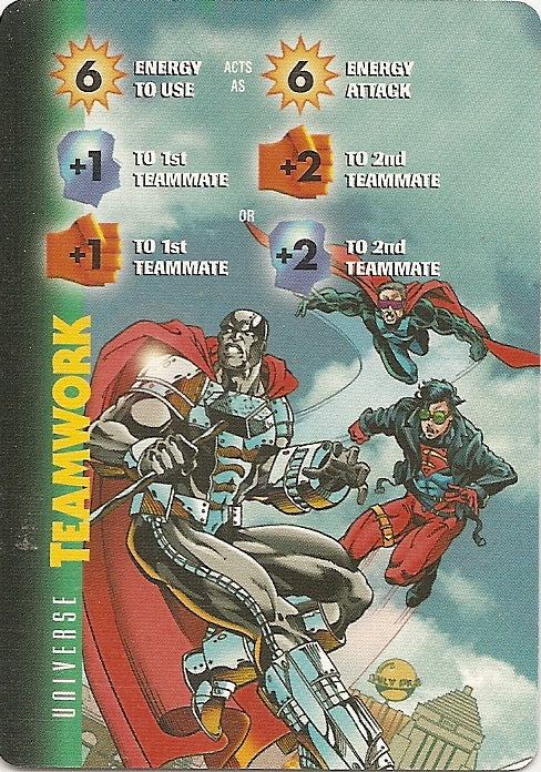 TEAMWORK 6E FI +1+2  - DC - U Steel, Superboy & Eradicator