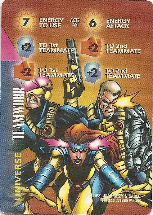 TEAMWORK 7E FI +2+2  - IQ - C  Cyclops, Jean Grey & Cable