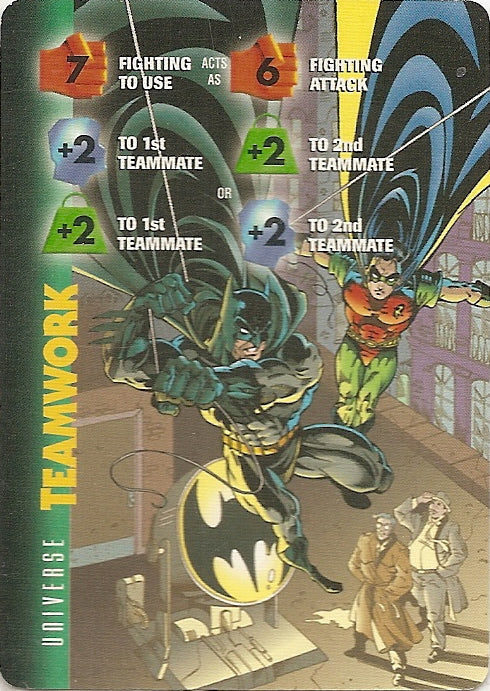 TEAMWORK 7F SI +2+2  - DC - VR  Batman, Robin & Comm. Gordon (Harvey Bullock)