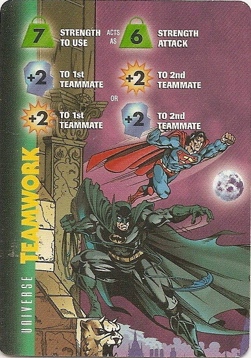 TEAMWORK 7S EI +2+2  - DC - VR Batman & Superman