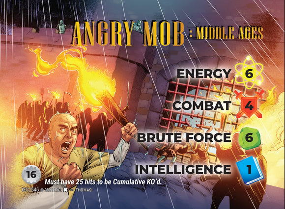 Angry Mob: Middle Ages WLKS character 6-4-6-1 (16) - C