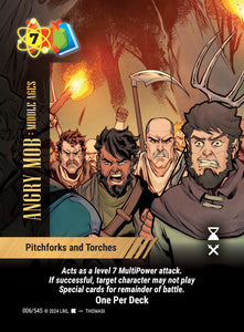 Angry Mob: Middle Ages - Pitchforks and Torches - WLKS - OPD - U #006