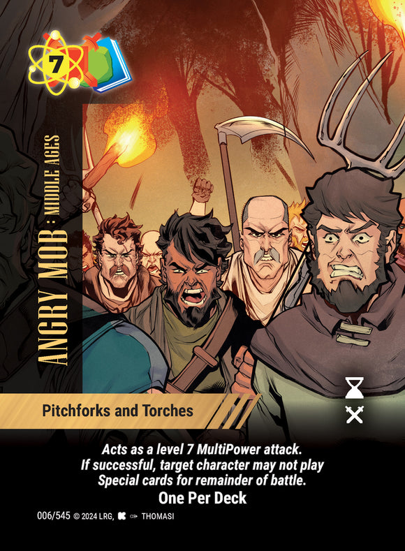 Angry Mob: Middle Ages - Pitchforks and Torches - WLKS - OPD - U