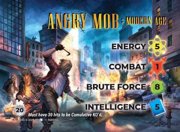 Angry Mob: Modern Age WLKS character - 5-1-8-5 (20) - C