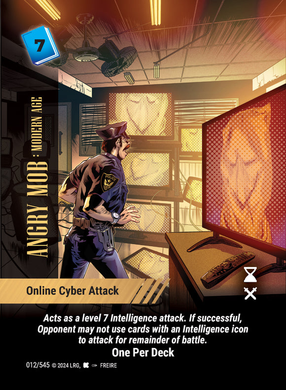 Angry Mob: Modern Age - Online Cyber Attack -WLKS - OPD - U