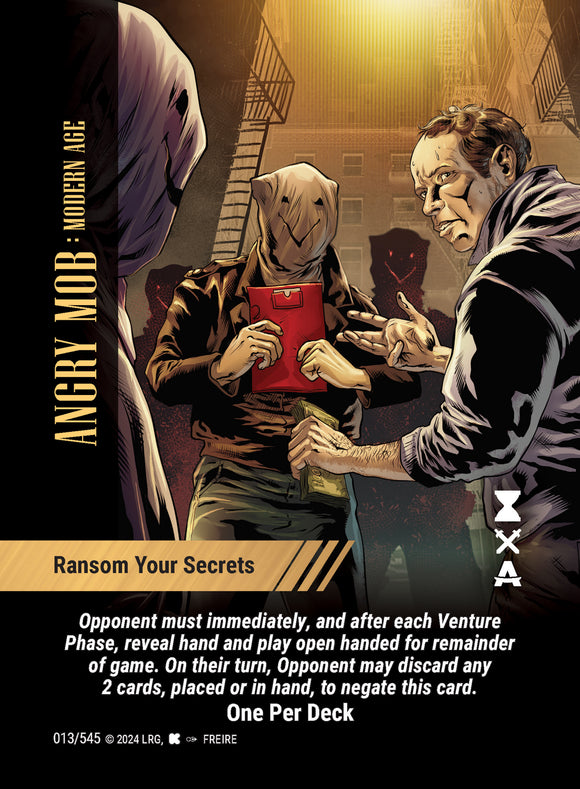 Angry Mob:  Modern Age - Ransom Your Secrets - WLKS - OPD - U