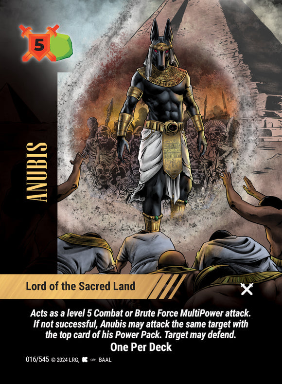Anubis - Lord of the Sacred Land - WLKS - OPD - U