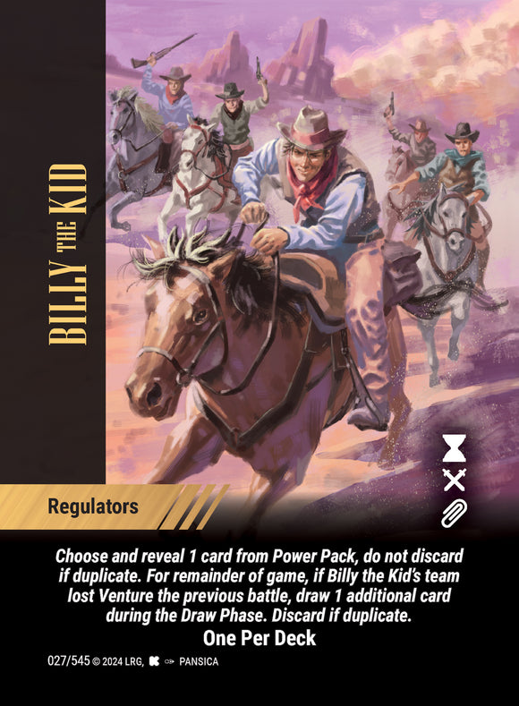 Billy the Kid - Regulators - WLKS - OPD - U