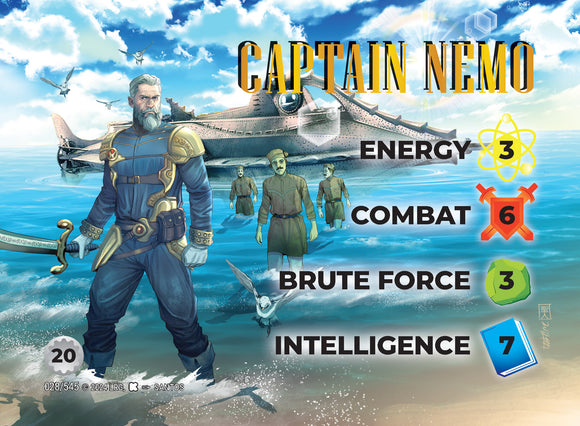Captain Nemo WLKS character - 3-6-3-8 (20) - C