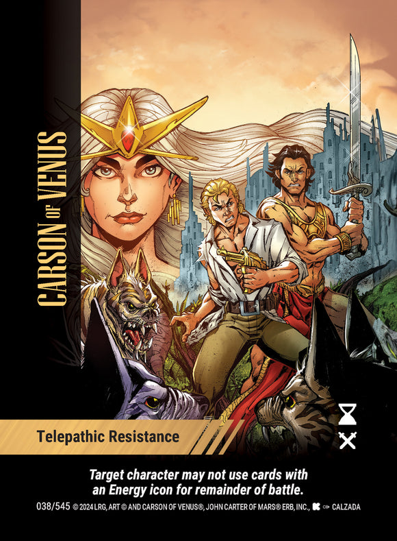 Carson of Venus - Telepathic Resistance - WLKS - C