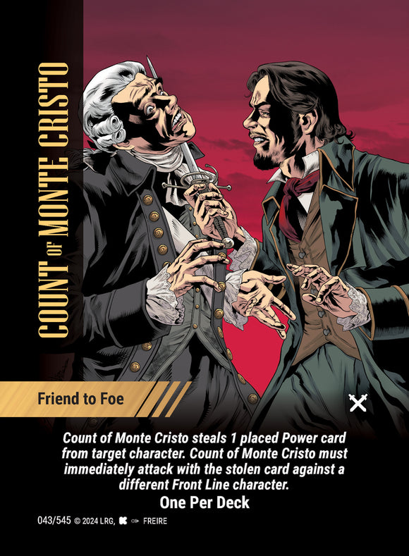 Count of Monte Cristo - Friend to Foe- WLKS - OPD - U