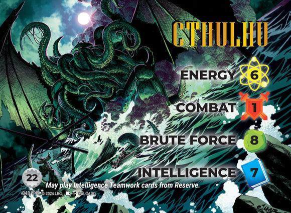 Cthulhu WLKS character - 6-1-8-7 (22) - C