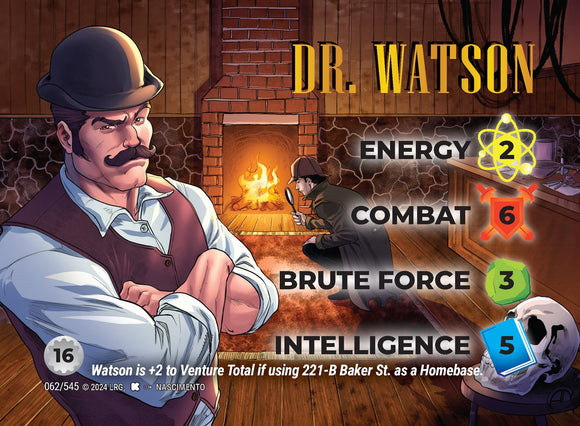 Dr. Watson WLKS character - 2-6-3-5 (16) - C
