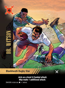 Dr. Watson - Blackheath Rugby Star - WLKS - C - Abdias set #064