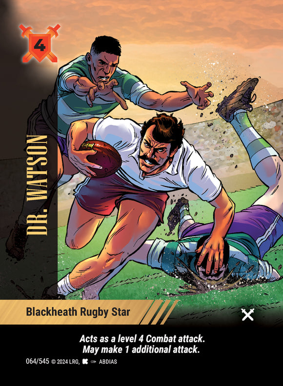 Dr. Watson - Blackheath Rugby Star - WLKS - C