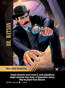 Dr. Watson - Not a Bad Detective - WLKS - C - Abdias art #067