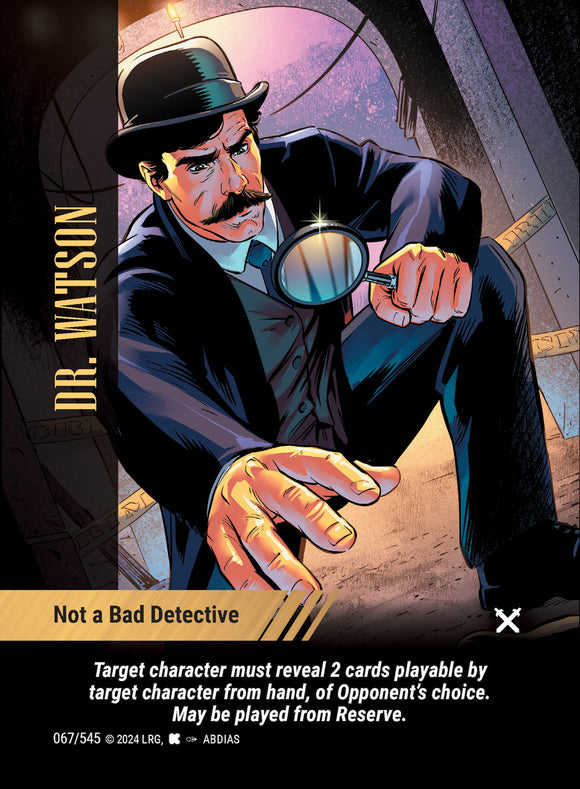 Dr. Watson - Not a Bad Detective - WLKS - C