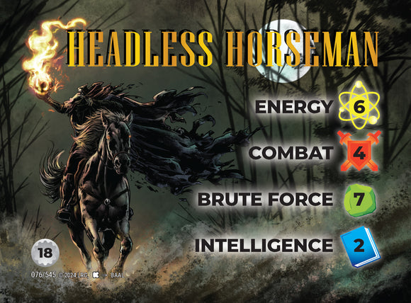 Headless Horseman WLKS character - 6-4-7-2 (18) - C