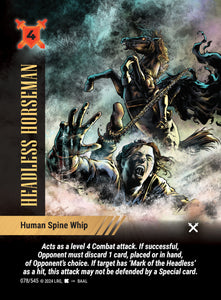 Headless Horseman - Human Spine Whip - WLKS - C