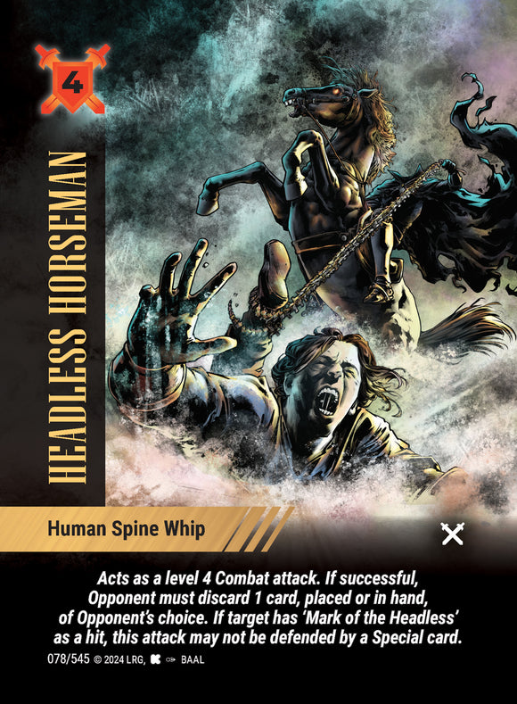 Headless Horseman - Human Spine Whip - WLKS - C