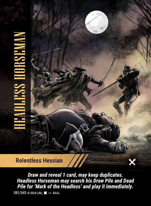 Headless Horseman - Relentless Hessian - WLKS - C
