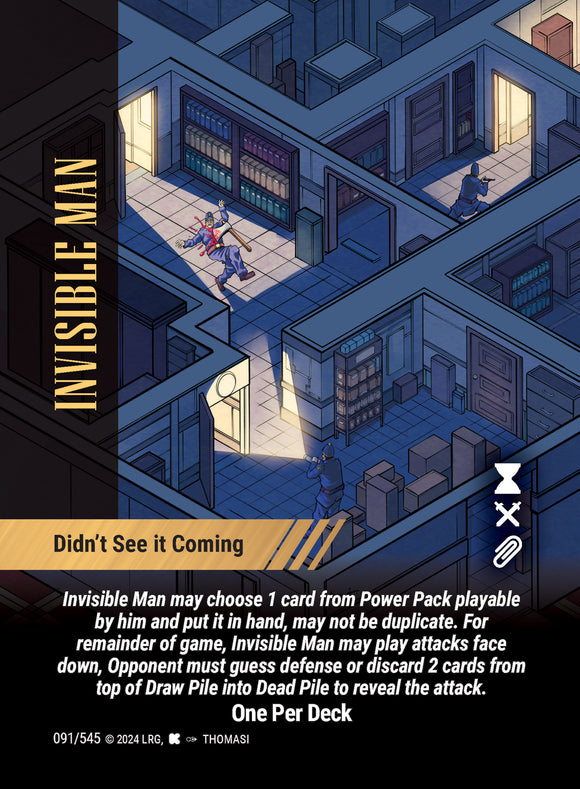 Invisible Man - Didn't See it Coming - WLKS - OPD - U