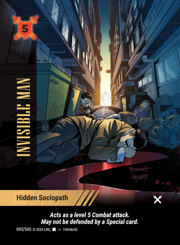 Invisible Man - Hidden Sociopath - WLKS - C