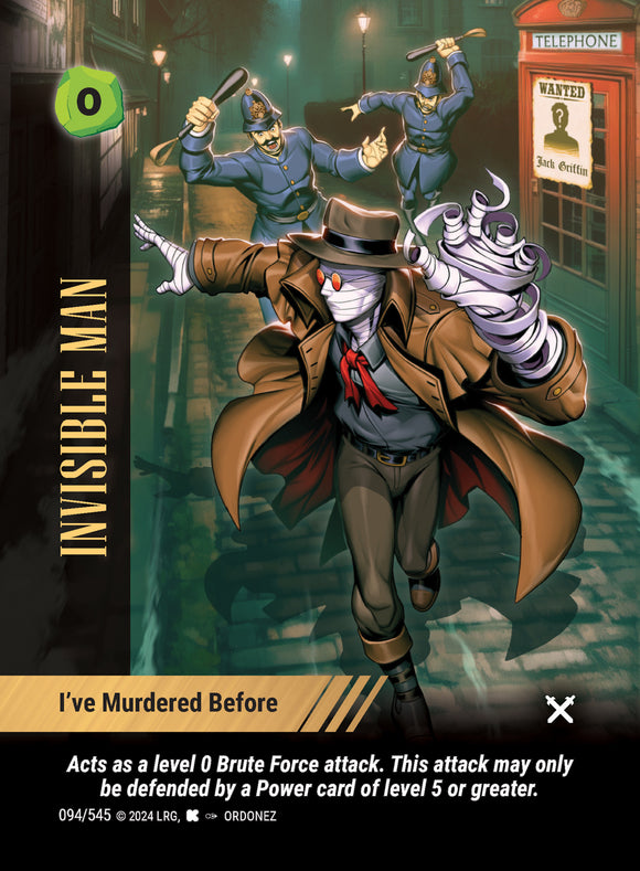 Invisible Man - I've Murdered Before - WLKS - C