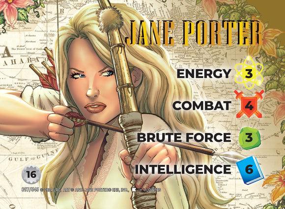 Jane Porter WLKS character - 3-4-3-6 (16) - C