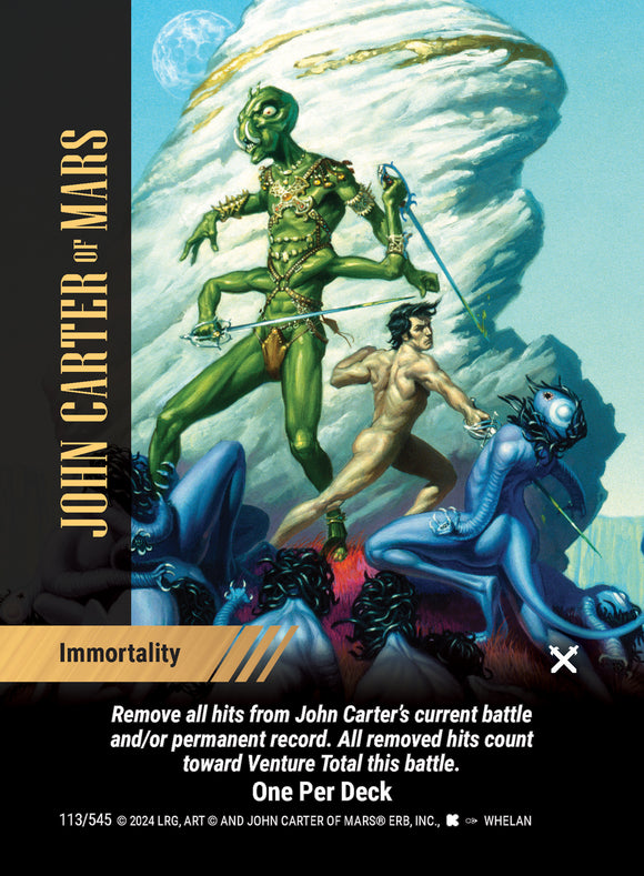 John Carter of Mars - Immortality - WLKS - OPD - U