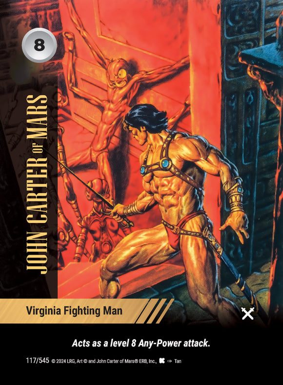 John Carter of Mars - Virginia Fighting Man - WLKS - C