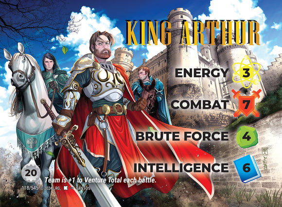 King Arthur WLKS character = 3-7-4-6 (20) - C