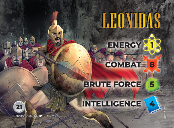 Leonidas WLKS character - 1-8-5-4 (21) - C