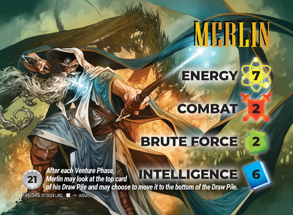 Merlin WLKS character - 7-2-2-6 (21) - C