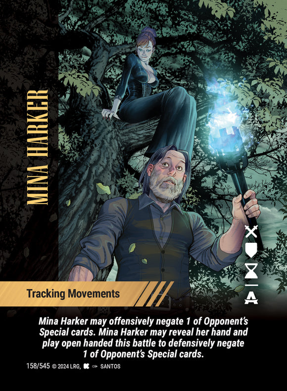 Mina Harker - Tracking Movements - WLKS - C