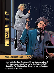 Professor Moriarty - Mathematical Genius - WLKS - C