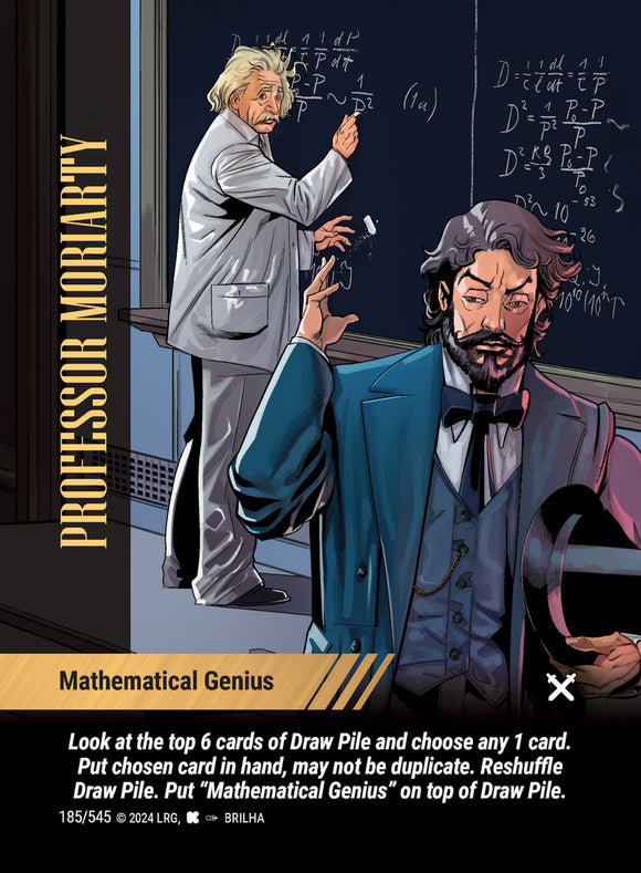 Professor Moriarty - Mathematical Genius - WLKS - C