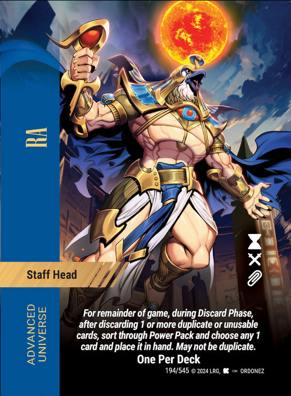Ra - Staff Head - Advanced Universe - WLKS - OPD - U