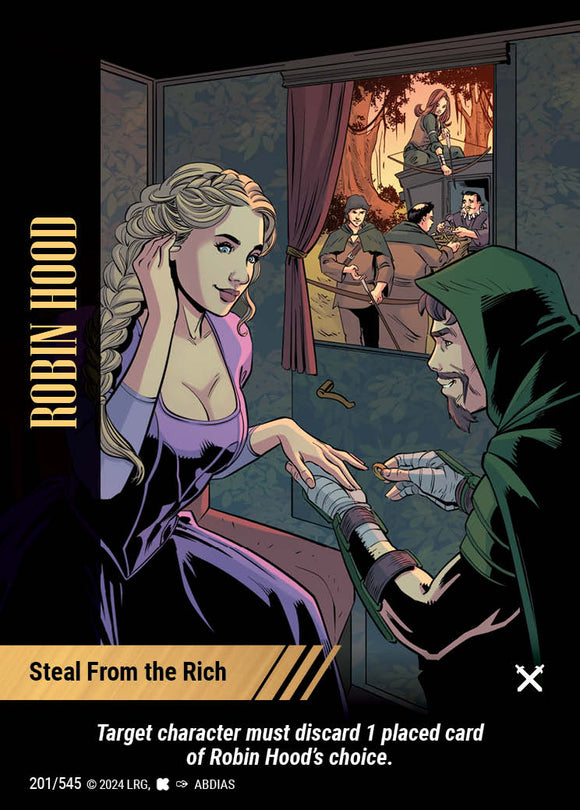 Robin Hood - Steal From the Rich - WLKS - C #201