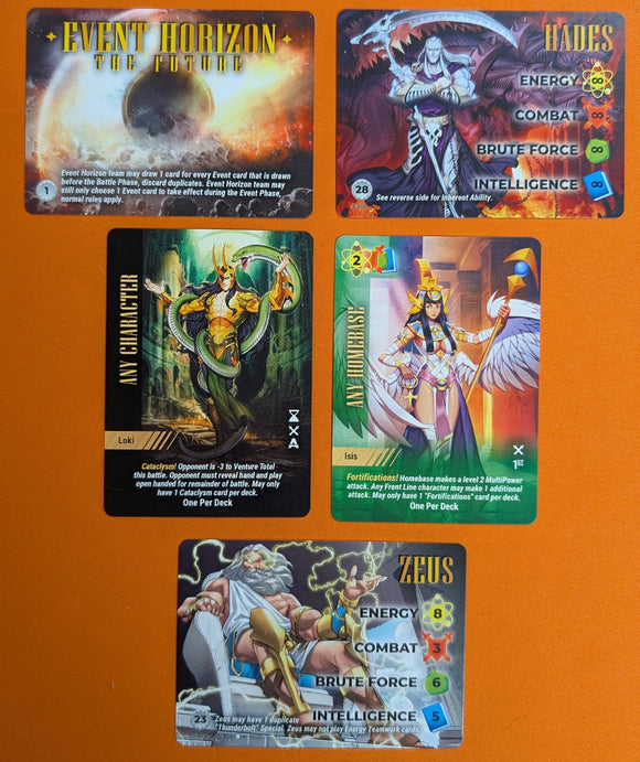 2024 World Legends promo set of 5 non-foil