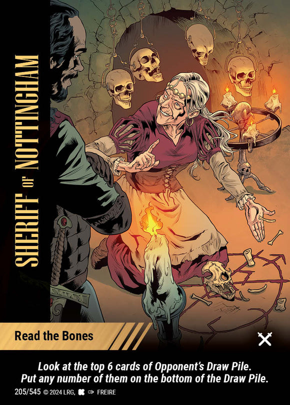 Sheriff of Nottingham - Read the Bones - WLKS - C #205
